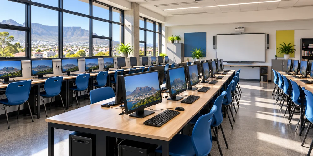 A modern school computer laboratory